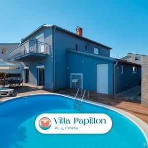 Papillon - Ausgestattete Ferienoase Villa Pula
